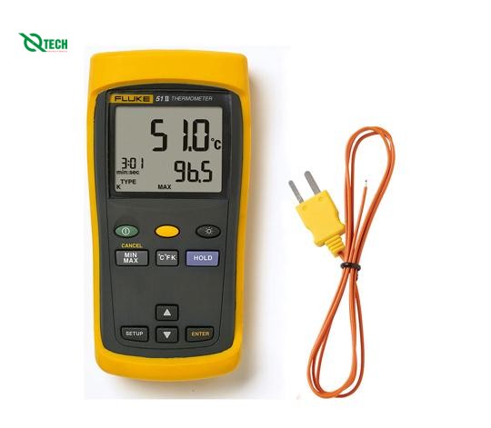 Máy đo nhiệt độ tiếp xúc Fluke 51-2