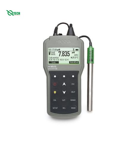 Máy đo pH/ORP/ISE/Nhiệt độ Hanna HI98191