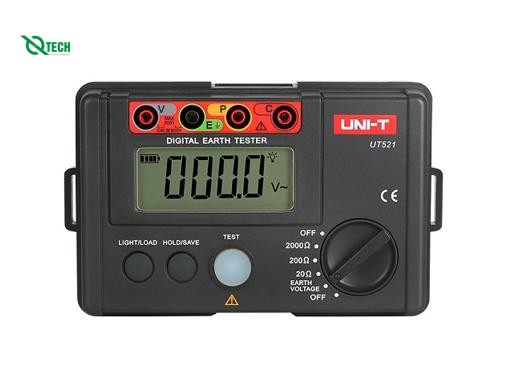 Máy đo điện trở đất UNI-T UT521 (2000Ω,200V)