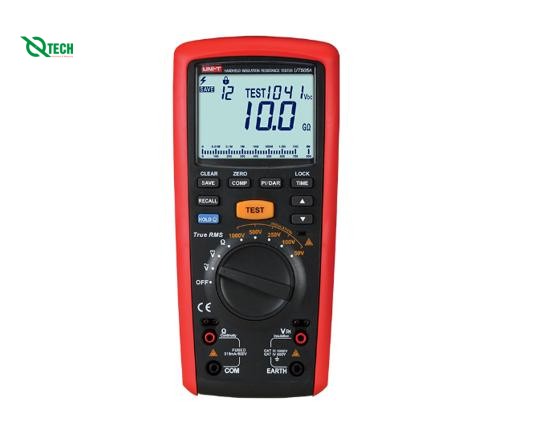 Máy đo điện trở cách điện UNI-T UT505B (1000V,200GΩ,True RMS)