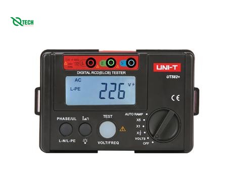 Máy kiểm tra dòng rò RCD (ELCB) UNI-T UT582+ (500mA)