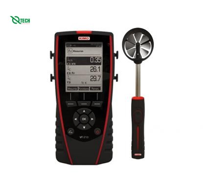 Máy đo tốc độ gió và lưu lượng gió Kimo VT210H (VT210 + SH70 Ø70mm probe)