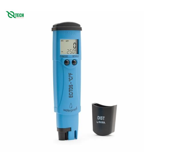 Bút Đo EC/TDS/Nhiệt độ Thang Thấp Hanna HI98311 (0 to 3999 µS/cm, 0 to 2000 ppm (mg/L))