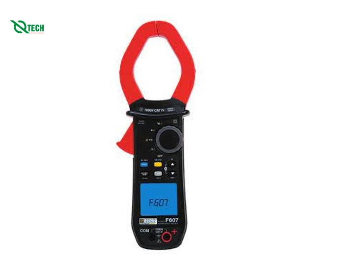 Ampe kìm đo sóng hài, công suất AC/DC Chauvin Arnoux F607 (True RMS 3000A, dataloger)