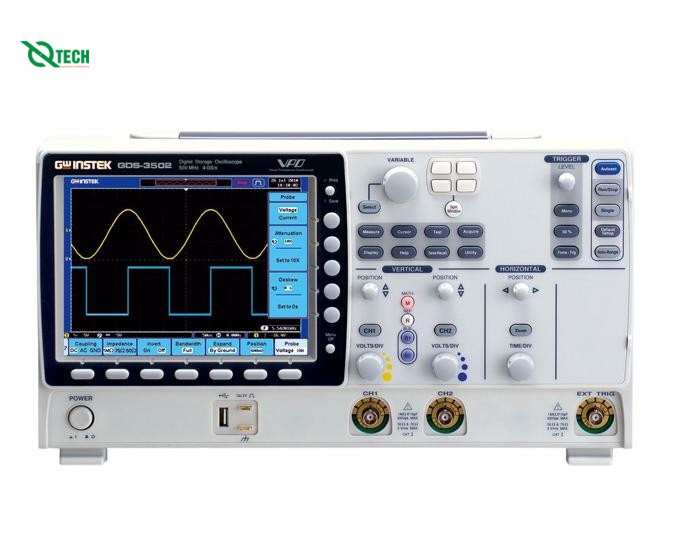 Máy hiện sóng số GW INSTEK GDS-3502 (500Mhz, 2 CH,4Gsa/s)