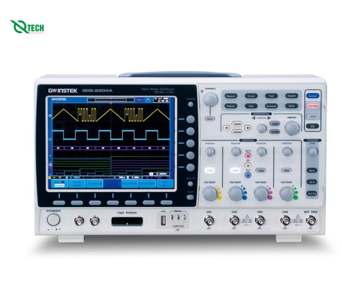 Máy hiện sóng số GW INSTEK GDS-2202A (200Mhz; 2 CH,2Gsa/s)