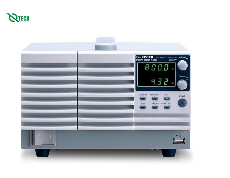 Nguồn DC lập trình chuyển mạch GW INSTEK PSW 800-4.32 (800V, 4.32A, 1080W)