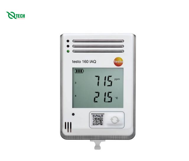 Máy Đo Ghi Chất Lượng Không Khí Testo 160 IAQ (CO₂,Nhiệt độ, độ ẩm,áp suất)