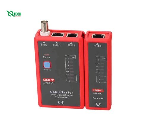 Thiết bị kiểm tra cáp UNI-T UT681C (RJ45/RJ11/BNC)