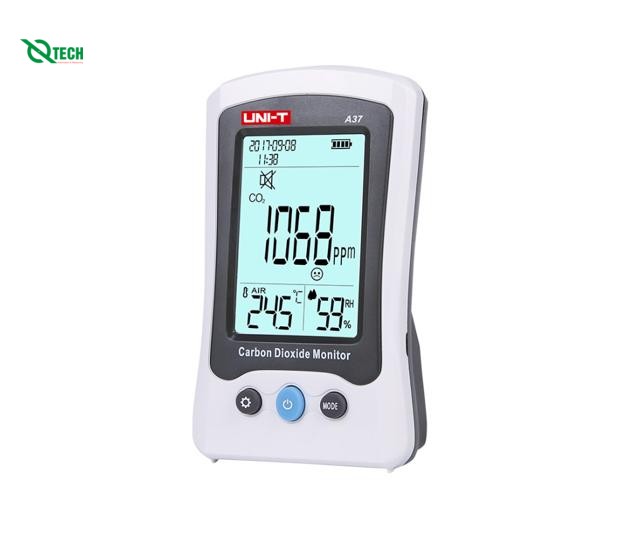 Máy đo nồng độ khí CO2 UNI-T A37 (400 đến 5000ppm)