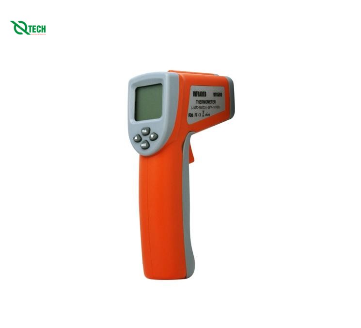 Súng đo nhiệt đến 580 độ, 2 tia laser Total Meter DT8580