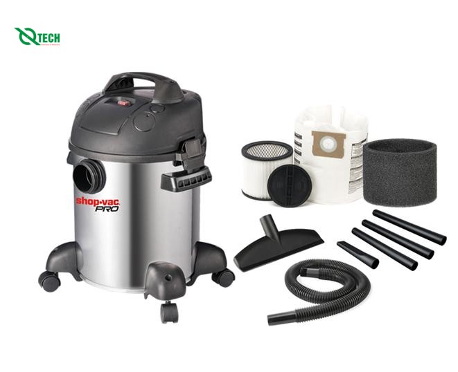 Máy hút bụi khô và ướt ShopVac 92722205 (30L,1800W,thép không gỉ)