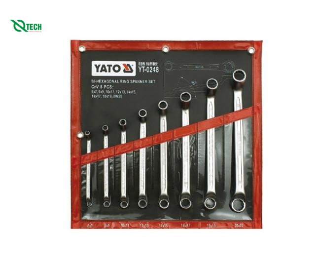 Bộ cờ lê điếu YATO YT-0248 (6-22mm 8 chi tiết)