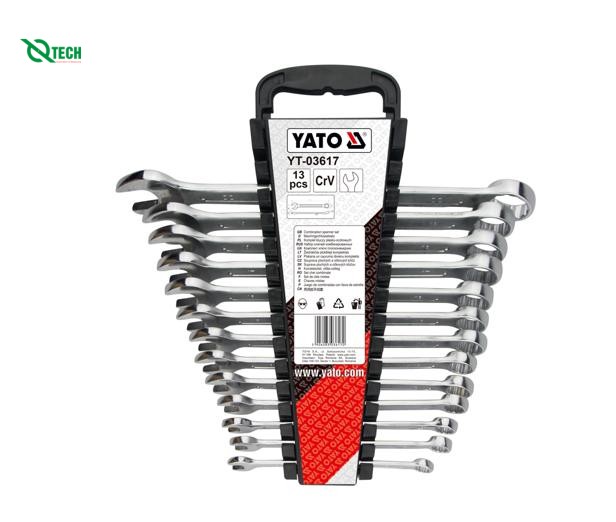 Bộ cờ lê vòng miệng YATO YT-03617 (13 chi tiết,8-22mm)