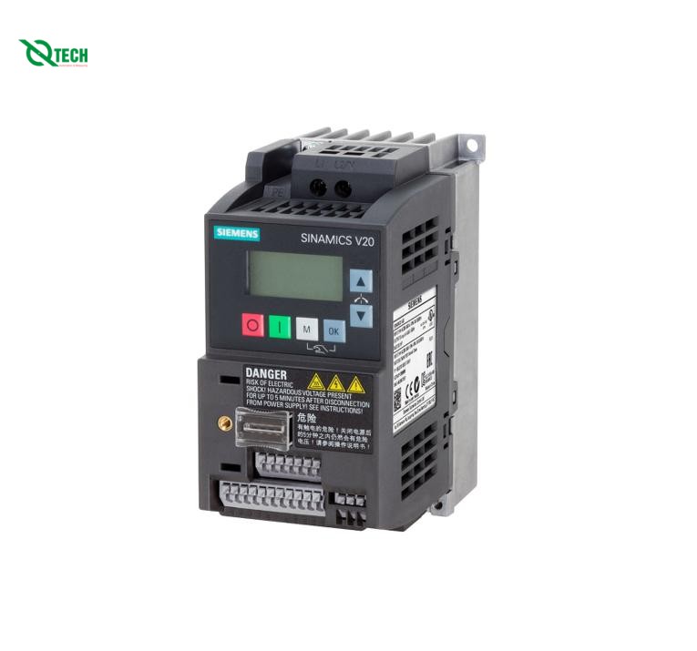 Biến tần Siemens 6SL3210-5BB12-5UV1 (0.25kW 1 Pha 220V)