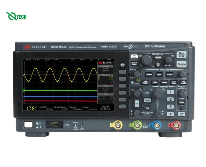 Máy hiện sóng số KEYSIGHT DSOX1204A (70Mhz, 4 kênh, 2 GSa/s)