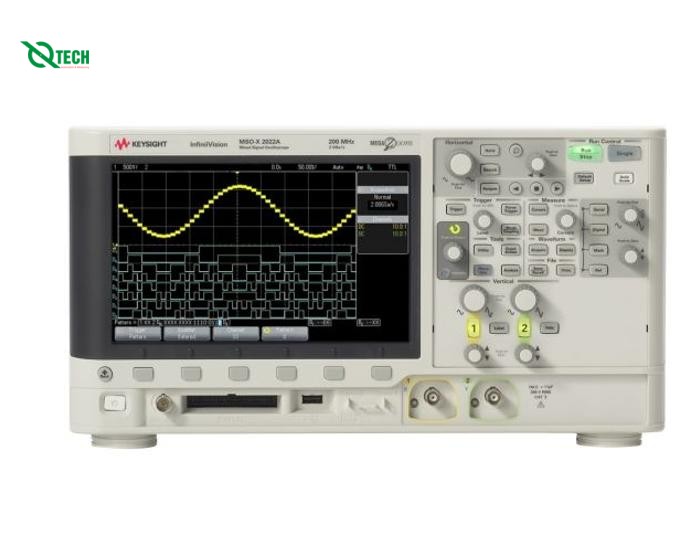 Máy hiện sóng số KEYSIGHT DSOX2022A (200 MHz, 2CH, 2 GSa/s)