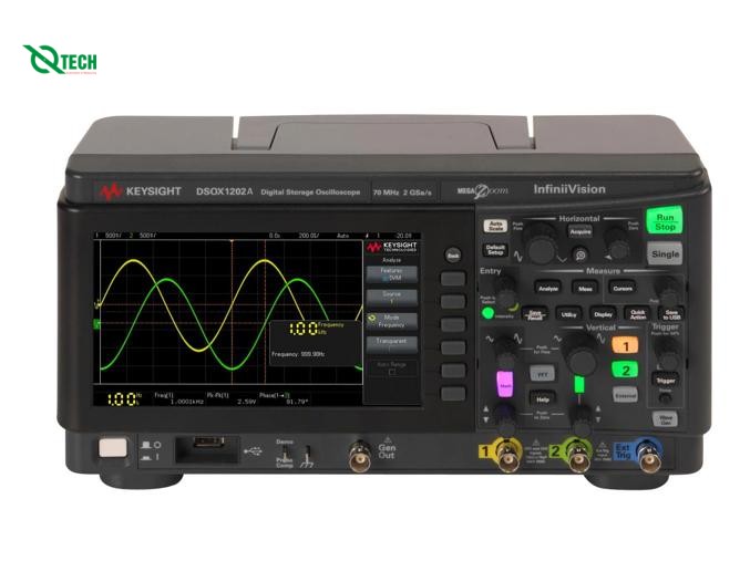 Máy hiện sóng số KEYSIGHT DSOX1202A (70Mhz, 2 CH, 2 GSa/s)