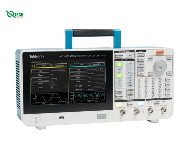 Máy phát xung tùy ý Tektronix AFG31022 (25 MHz, 2 Kênh,250Msa/s)