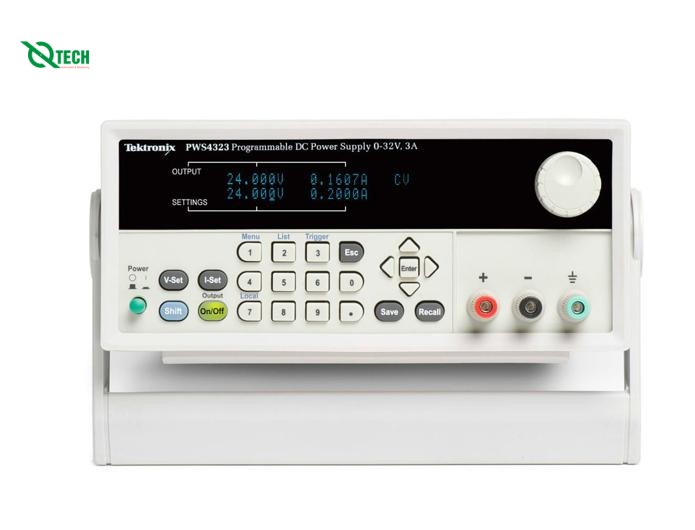 Nguồn DC lập trình Tektronix PWS4323 (3A,32V,96W)