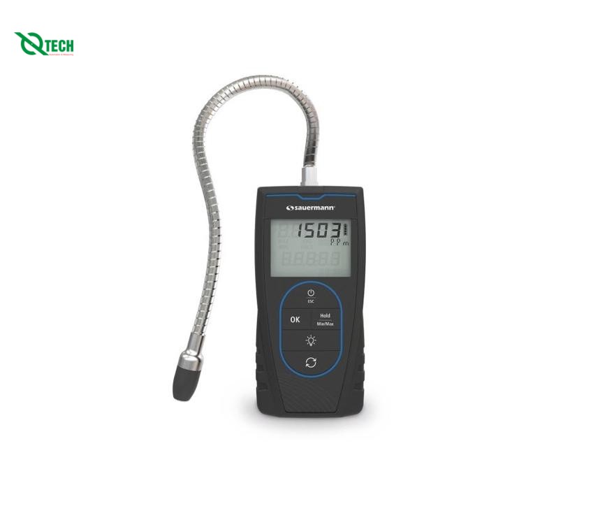 Máy đo và phát hiện khí cháy, khi gas rò gỉ Sauermann Si-CD3 (Gas leak detector)