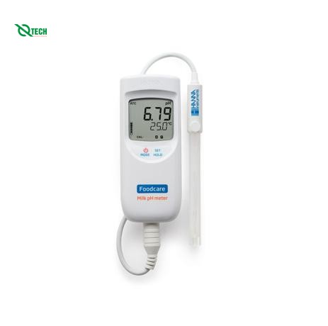 Máy đo pH/Nhiệt độ trong sữa chua phô mai Hanna HI99161