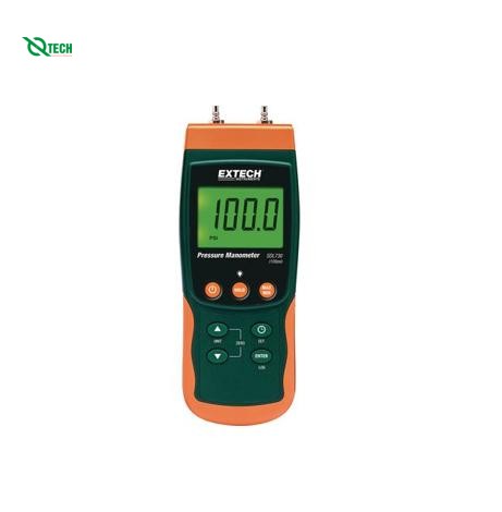 Máy đo áp suất nén, đường ống có thẻ nhớ EXTECH SDL700