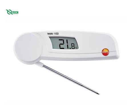 Máy đo nhiệt độ thực phẩm kiểu gập Testo 103
