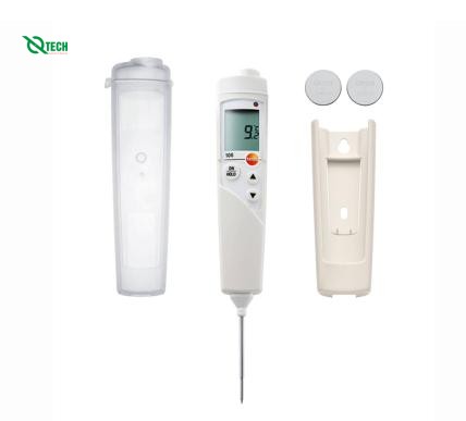 Máy đo nhiệt độ tiếp xúc Testo 106+TopSafe