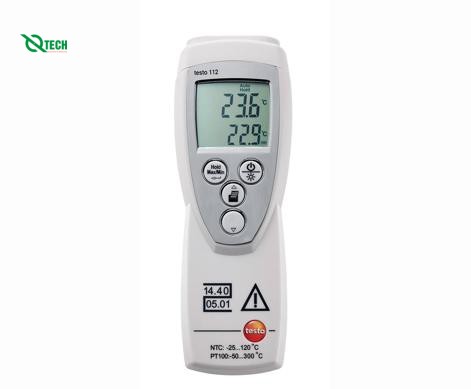 Máy đo nhiệt độ tiếp xúc Testo 112