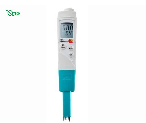 Máy đo pH/nhiệt độ Testo 206-pH1