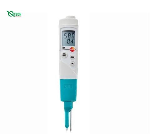 Máy đo pH/nhiệt độ Testo 206 pH2
