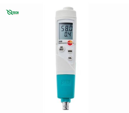 Máy đo pH/nhiệt độ Testo 206 pH3