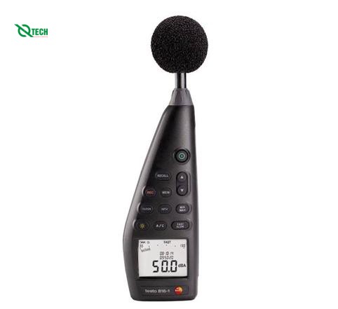 Máy đo độ ồn Testo 816-1 (30 ~ 130 dB; ±1.4 dB)