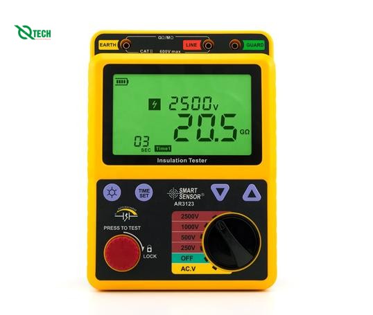 Máy đo điện trở cách điện Smart sensor AR3123