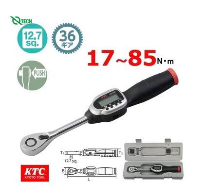 Cờ lê cân lực điện tử KTC GEK085-R4 (17-85 Nm)