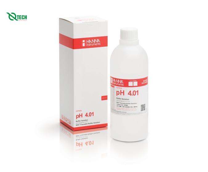 Dung Dịch Hiệu Chuẩn pH 4.01 Hanna HI7004L (500ml)