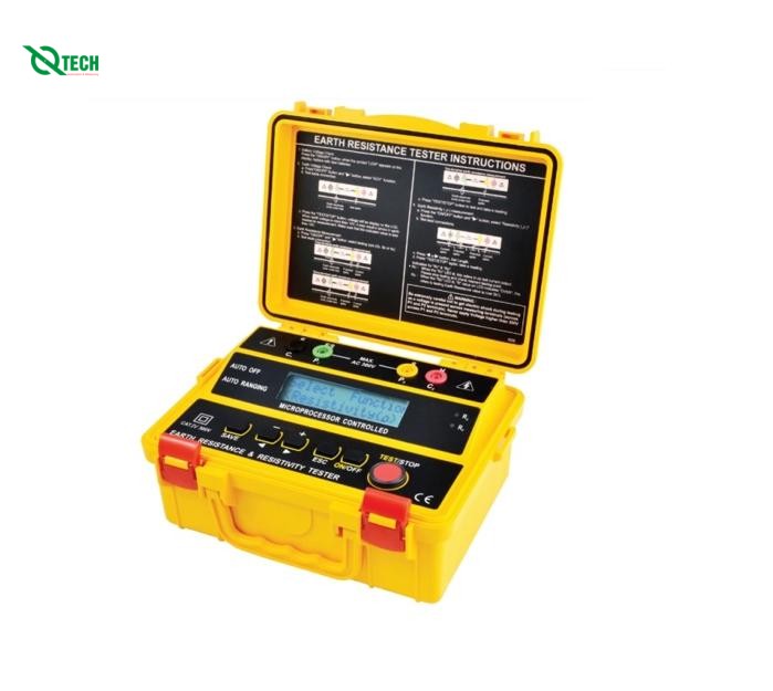 Máy đo điện trở đất và điện trở suất SEW 4236 ER (4 dây, kết nối máy tính)