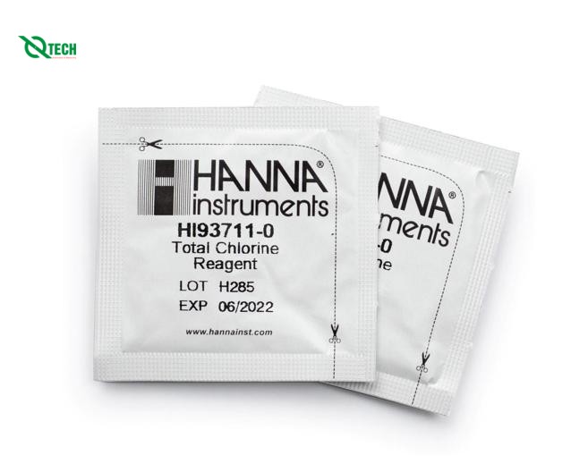 Thuốc Thử Clo Tổng Hanna HI93711-01 (0 đến 5 mg/L)