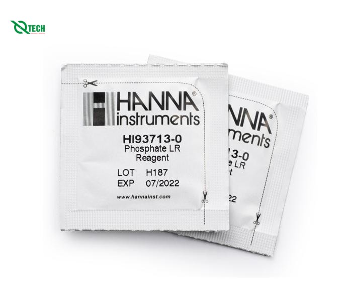 Thuốc Thử Photphat Thang Thấp Hanna HI93713-01 (100 lần,0.00 đến 2.50 mg/L)