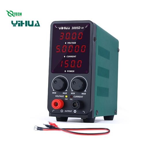Máy cấp nguồn Yihua 3005D III (0-30V,0-5A,Switching)