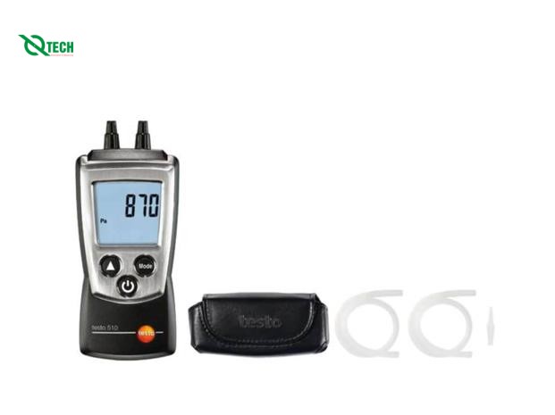 Máy đo chênh lệch áp suất Testo 510 Set (0 đến 100 hPa)