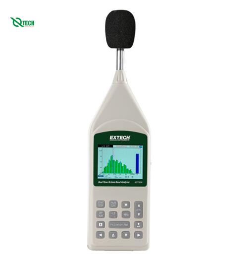 Máy phân tích độ ồn realtime EXTECH 407790A (1/1 Octave and 1/3 Octave)