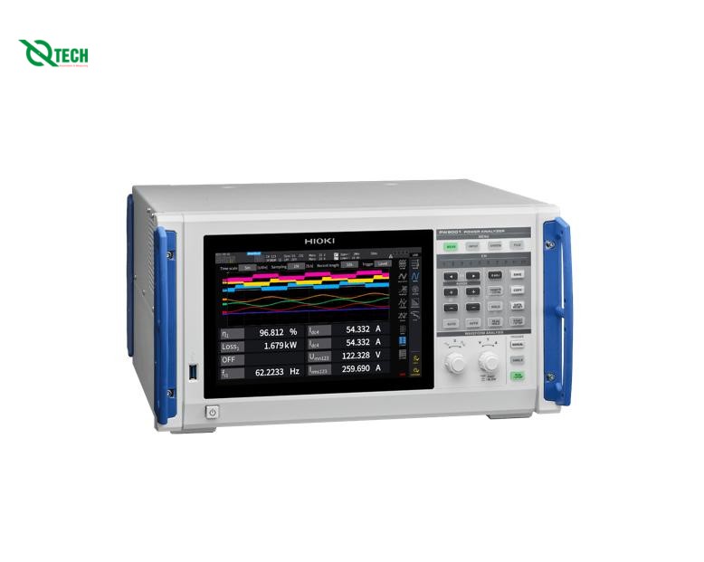 Thiết bị phân tích công suất Hioki PW8001 (DC, 0.1 Hz ~ 5 MHz, 3-pha 4-dây)