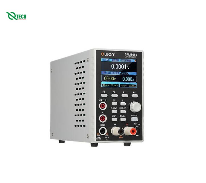 Thiết bị đo công suất nguồn DC OWON SPM3051 (1CH; 150W; 0-30V ; 5A)