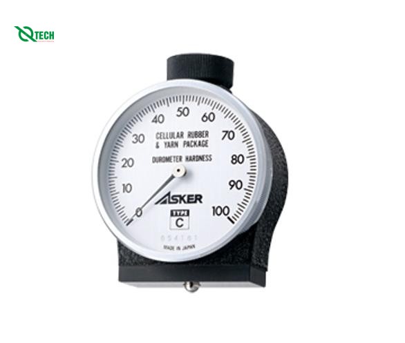 Đồng hồ đo độ cứng cao su Asker Type C