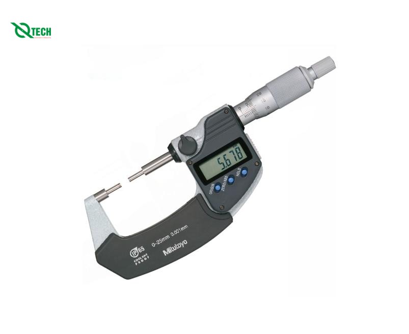 Panme đo ngoài điện tử đầu nhỏ Mitutoyo 331-251-30 (0-25mm/ 0.001mm)