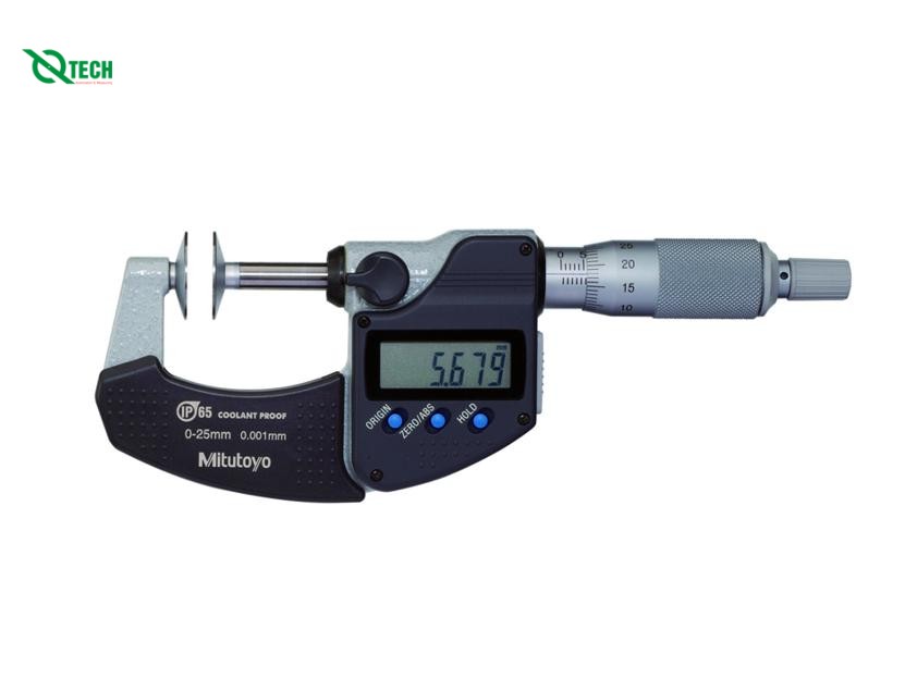Panme đo bước răng điện tử Mitutoyo 323-350-30 (0-25mm/ 0.001mm)