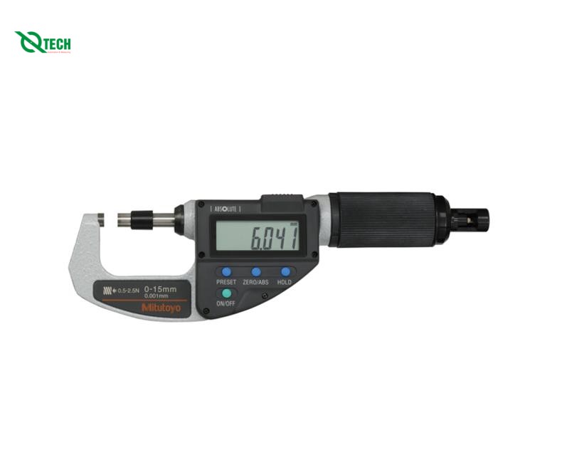 Panme đo ngoài điện tử Mitutoyo 227-201-20 (0-15mm,0.5 - 2.5 N)