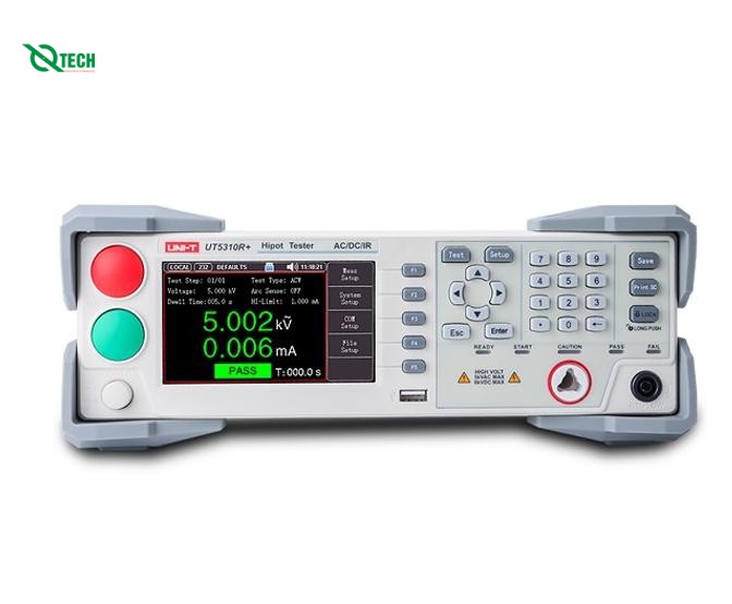 Thiết bị kiểm tra an toàn điện UNI-T UT5310D+ (10mA, 5KVAC, 6KVDC)